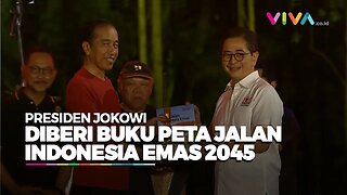 Mengintip Buku Peta Jalan Indonesia Emas 2045 yang Diterima Jokowi