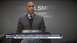 Macomb County Prosecutor Eric Smith charged in connection with spending of forfeiture funds
