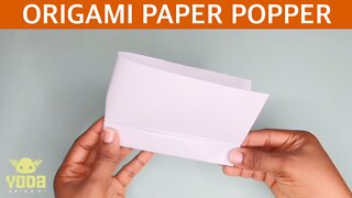 How To Make An Origami Paper Popper- Easy And Step By Step Tutorial