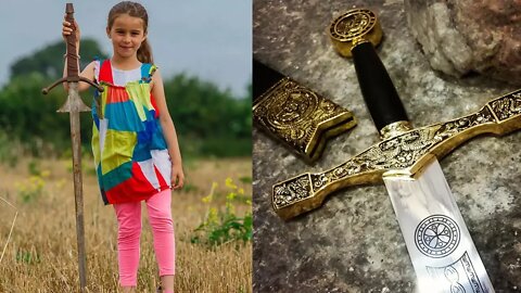 7 Year Old Girl Finds 'EXCALIBUR' in Legendary Lake