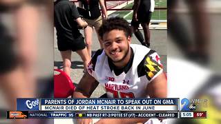 PARENTS OF JORDAN MCNAIR TO SPEAK OUT ON GMA