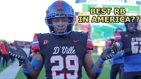 MOST UNDERRATED RB IN THE COUNTRY？! 4 STAR Caden Durham Duncanville HS Highlights (3 Games)