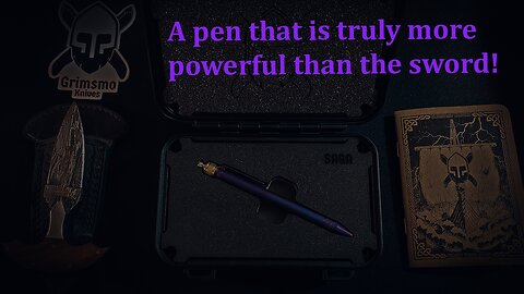 Grimsmo Saga Pen - Unboxing #pen #writing #unboxing #tacticool #accessories