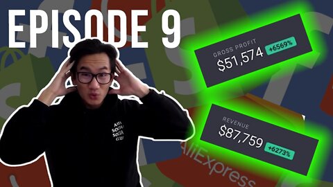 Shopify Dropshipping $100k in 30 Days - Scaling CBO Campaigns and Facebook Page Ratings - Ep9