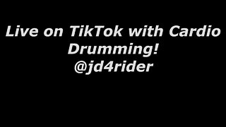 Playing Drums Live with JD on TikTok