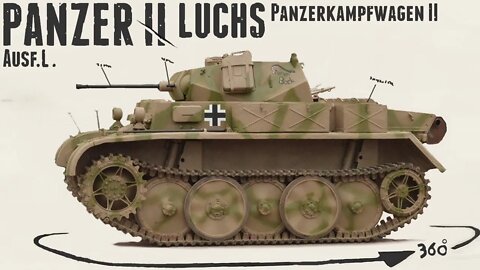 Panzer II Ausf.L. Luchs - Walkaround - Saumur Tank Museum.