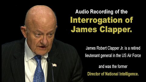 Grabación de audio parcial del interrogatorio a James Clapper en español