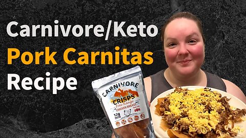 Pork Carnitas - Carnivore/Keto Recipe