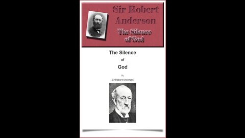 The Silence of God by Sir Robert Anderson. Chapter 1