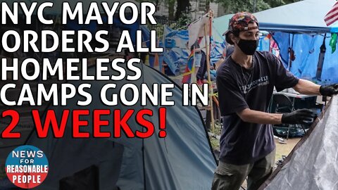NYC Mayor Announces All Homeless Encampments Will Be Swept In 2 Weeks