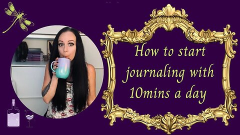 How to start journaling in 10 mins a day - Journal with me 10 01 23