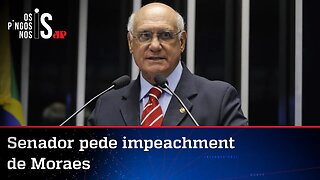 Lasier Martins enquadra Pacheco e cobra impeachment de Moraes