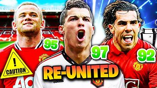 I REUNITED PRIME ICON ROONEY, RONALDO and TEVEZ and they BROKE RECORDS…FIFA 23 Career Mode