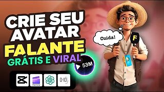 Como criar vídeos VIRAL com AVATAR FALANTE gerado por AI para obter MILHÕES de visualizações!