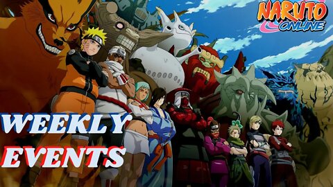 Weekly Events 21st July | Naruto Online