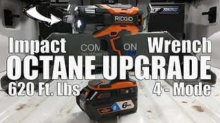 RIDGID OCTANE 620 Ft. Lbs. 1/2" Impact Wrench R86011 Update & Review