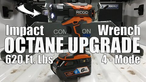 RIDGID OCTANE 620 Ft. Lbs. 1/2" Impact Wrench R86011 Update & Review