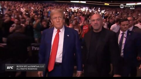 TRUMP❤️🇺🇸🥇ARRIVES AT UFC 302 EVENT🤍🇺🇸🏅IN NEW JERSEY💙🇺🇸🥊🥋🏆⭐️