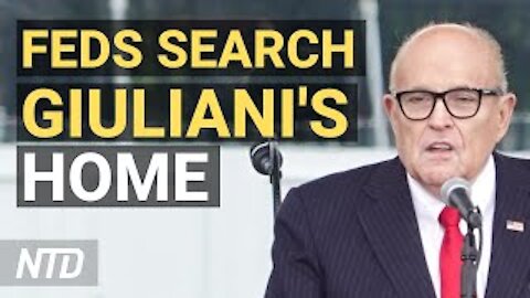 Feds Search Rudy Giuliani’s Apartment, Office; Biden's First 100 Days in Review | NTD