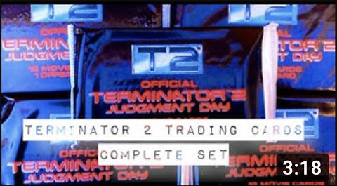 Terminator 2 Trading Cards, Complete Set 🦾 🔥 // Stuff I Like