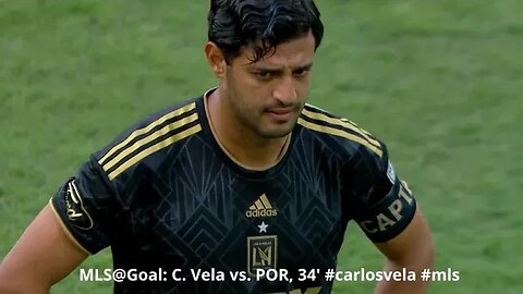 MLS@Goal: C. Vela vs. POR, 34' #carlosvela #mls