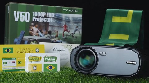 O PROJETOR DA COPA DO MUNDO! WEWATCH V50 EDIÇÃO ESPECIAL