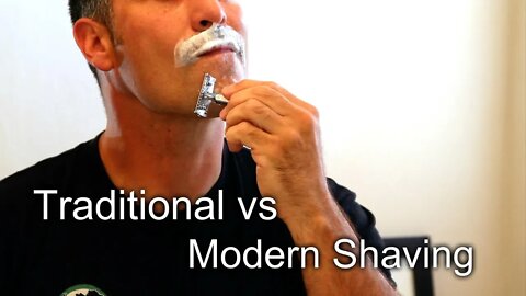 Traditional Vs Modern Shaving