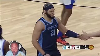 Watching the GRIZZLIES vs 76ERS SUMMER LEAGUE FULL GAME HIGHLIGHTS