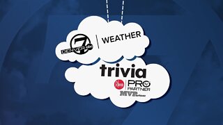 Weather trivia: Thunderstorms!