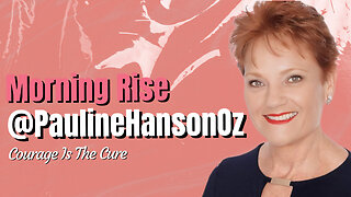 PAULINE HANSON on Morning Rise 17th June 2024