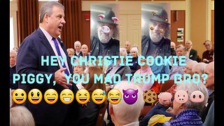 Chris Christie Quit His Leadership Bid. 😀😃😄😁😆😅😂😈🍪🐖🐷🐽