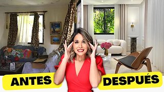 De Sala ARRUINADA a ¡SALA DE LUJO!😱 La REFORMA más RADICAL de MI CASA!🔥 Decoración Paso a Paso