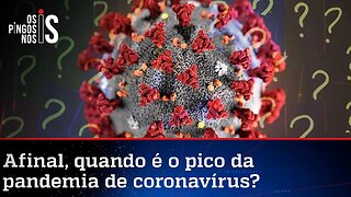 Pesquisa muda novamente pico da pandemia de covid-19