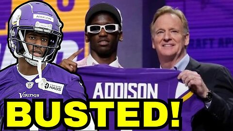 Vikings Star Jordan Addison Gets BUSTED Driving 140 MPH! NAILED for RECKLESS DRIVING and SPEEDING!