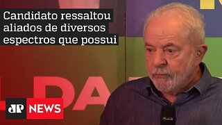 “Não será um governo do PT”, diz Lula em comício na PUC-SP