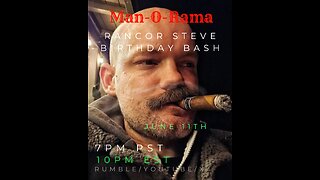 Man-O-Rama Ep. 79: Rancor's Day 7PM PST 10PM EST