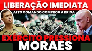 🚨AGORA: Exército pressiona Alexandre de Moraes a libertar Tenente-Coronel Mauro Cid + Notícias