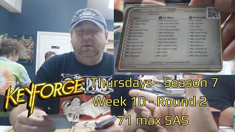 KeyForge Thursdays Season 7 week 10 round 2 | 71 max SAS