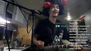 Samurai Smokes Twitch Live Music Guitar and Singing Original Songs Show