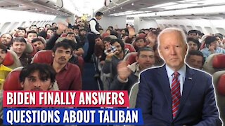 BIDEN FINALLY ANSWERS QUESTIONS ON AFGHANISTAN - OOH MAN, YOUR BLOOD WILL BOIL WATCHING THIS