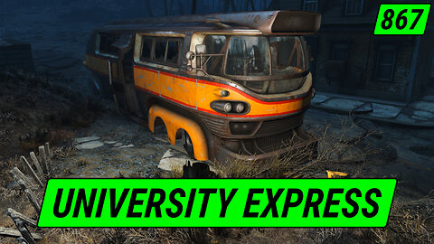 Getting The University Express | Fallout 4 Unmarked | Ep. 867