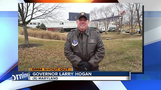 Good morning from Governor Larry Hogan!