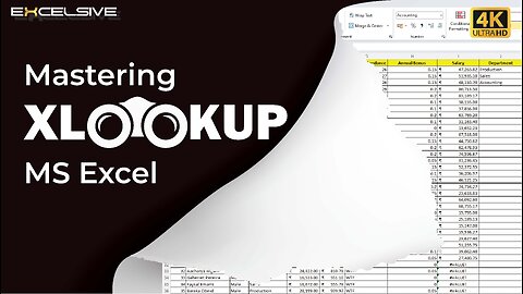 Excel XLOOKUP Function - Mastering Advanced Data Retrieval