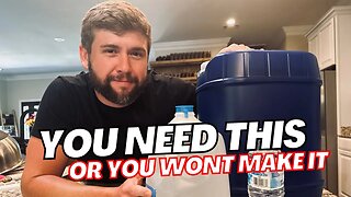 99% of People Will DIE WITHOUT THIS! EMERGENCY WATER STOCKPILE | DO NOT MAKE THIS MISTAKE