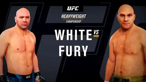 EA Sports UFC 4 Gameplay Tyson Fury vs Dana White