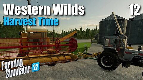 Our First Harvest & Lenny Update | Western Wilds #12 | FS22