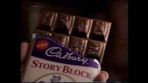 TVC - Cadbury Story Block Chocolate (1998) Australia