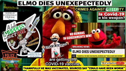 ELMO DIES UNEXPECTEDLY - Autopsy reveals nothing! (related info and links in description)