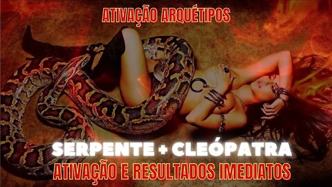 Arquétipo Serpente com Cleópatra - Unissex