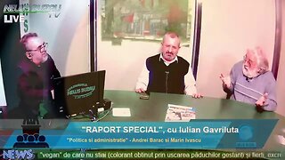 LIVE - TV NEWS BUZAU – RAPORT SPECIAL, cu Gavriluta Iulian. Politica si administratie - Andrei Ba…